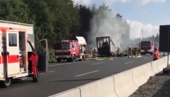 Sudar autobusa i kamiona u Njemačkoj: Povrijeđena najmanje 31 osoba