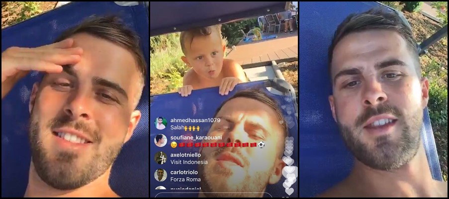 Uživo na Instagramu: Miralem Pjanić pokazao šta je naučio sina Edina (VIDEO)