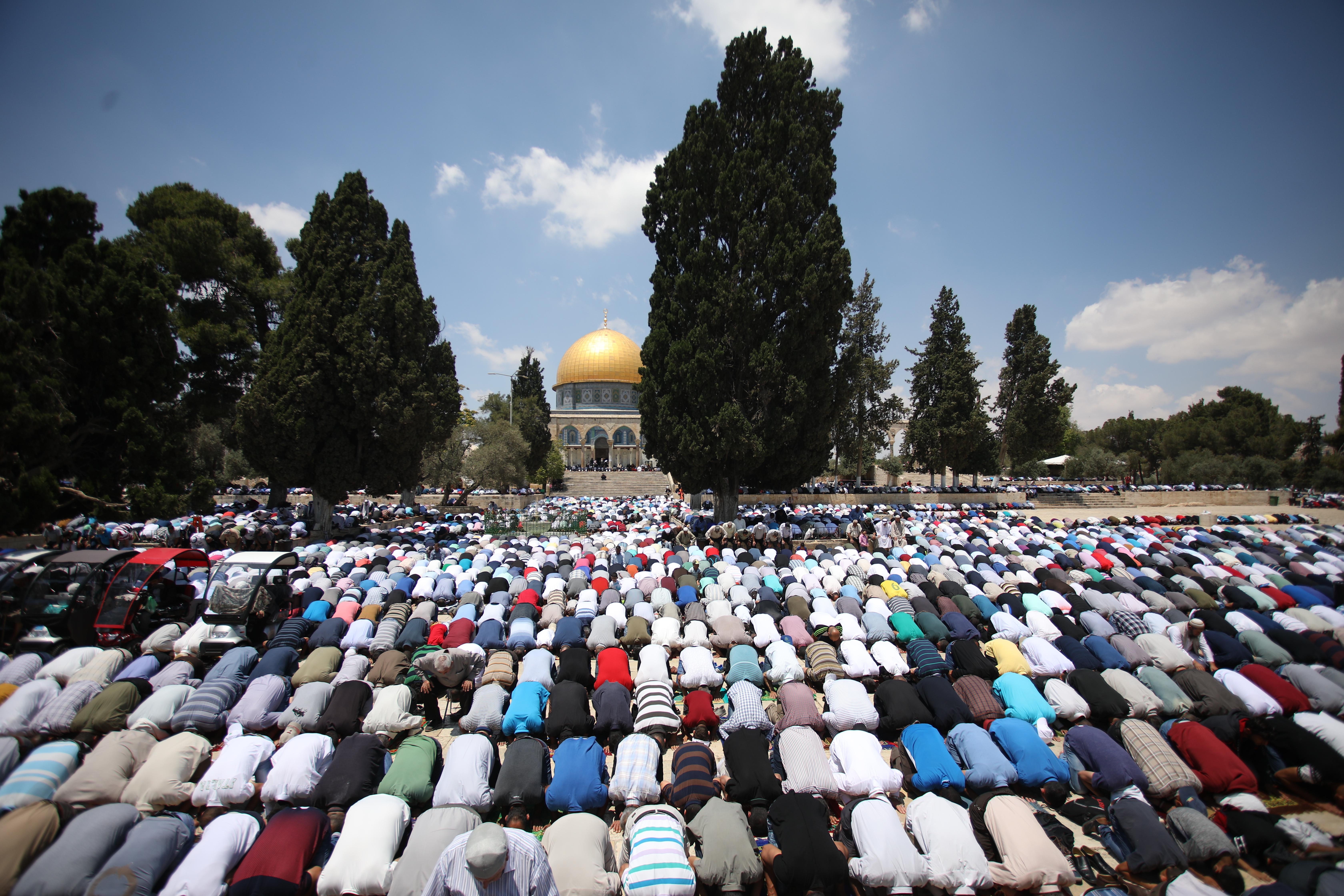 Jerusalem: Desetine hiljada muslimana na džumi u Al-Aksi