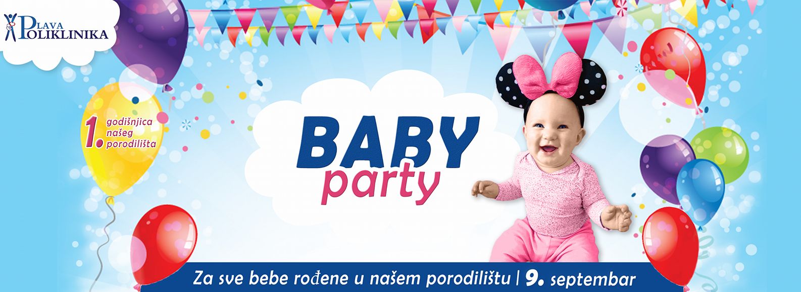 Proslava prve godišnjice porodilišta: Plava Poliklinika organizuje prvi "Baby party"