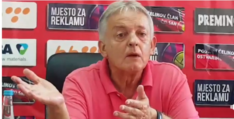 Kemal Hafizović napravio show na press konferenciji: Pustiti ćemo Slobodu na našu polovinu terena