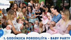 Organizovan Baby party: U prvoj godini rada porodilišta Plave poliklinike Tuzla rođene 73 bebe