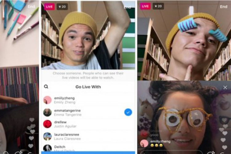 Instagram donosi nove funkcije za live video sesije