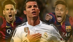 Ronaldo, Messi i Neymar kandidati za nogometaša godine