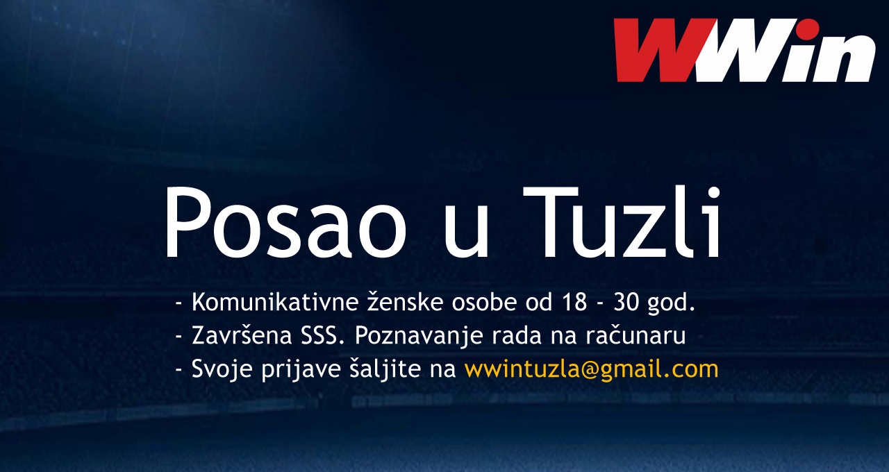 WWin-Williams klubu potrebne su radnice na području grada Tuzle