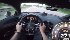 Audi R8 u akciji: Pogledajte kako izgleda jurnjava od 324 km/h (VIDEO)