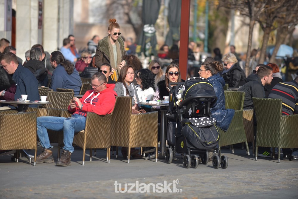 Nastavlja se niz sunčanih i natprosječno toplih dana