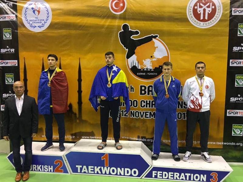 Odličan nastup taekwondo reprezentacije BiH na Balkanskom prvenstvu
