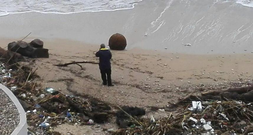 Hrvatska: More na plažu izbacilo minu iz Drugog svjetskog rata