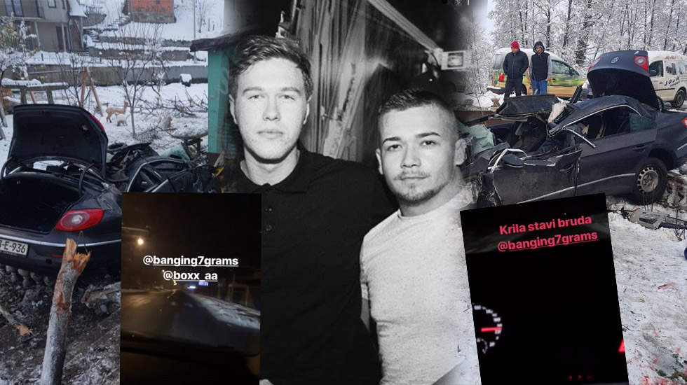 Rođaci Ahmed i Enes Muratović poginuli u nesreći: Na instagramu objavljivali snimke brze vožnje (VIDEO)