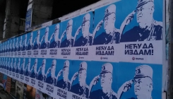 Beograd oblijepljen plakatima generala Mladića