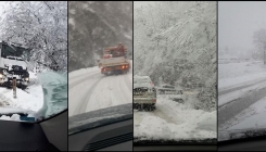 Snijeg paralisao puteve i u TK: Nesreće u Tuzli, Živinicama, Srebreniku... (FOTO)