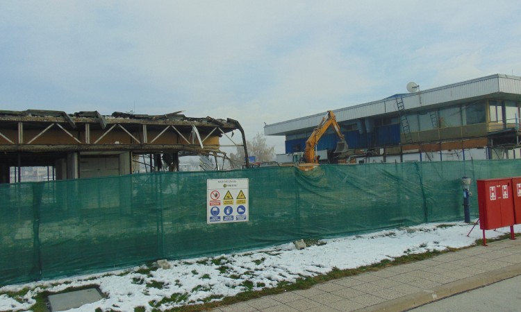 Rušenjem terminala A počela rekonstrukcija sarajevskog aerodroma