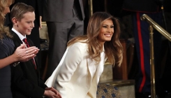 Melania na Trumpov govor stigla odvojeno od supruga (VIDEO)