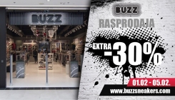 BUZZ Tuzla: 30% popusta na već snižene cijene