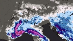 U sljedeća 72 sata past će hrpa snijega: Evo gdje će ga biti najviše (VIDEO)