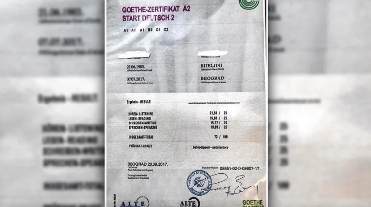 Austrija: Razotkivena grupa koja je prodavala lažne jezične certifikate i bh. državljanima