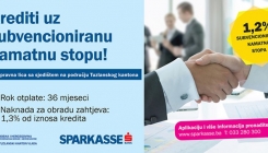 Subvencionirana kreditna linija u iznosu od 25 miliona maraka za privredne subjekte na teritoriji Tuzlanskog kantona