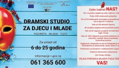 Upis u Dramski studio za djecu i mlade Pozorišta mladih Tuzle