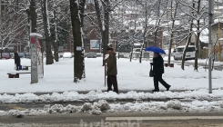 U Bosni oblačno sa slabim snijegom, na jugu Hercegovine kiša