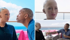 Will Smith na urnebesnom sastanku s humanoidnim robotom Sophijom (VIDEO)