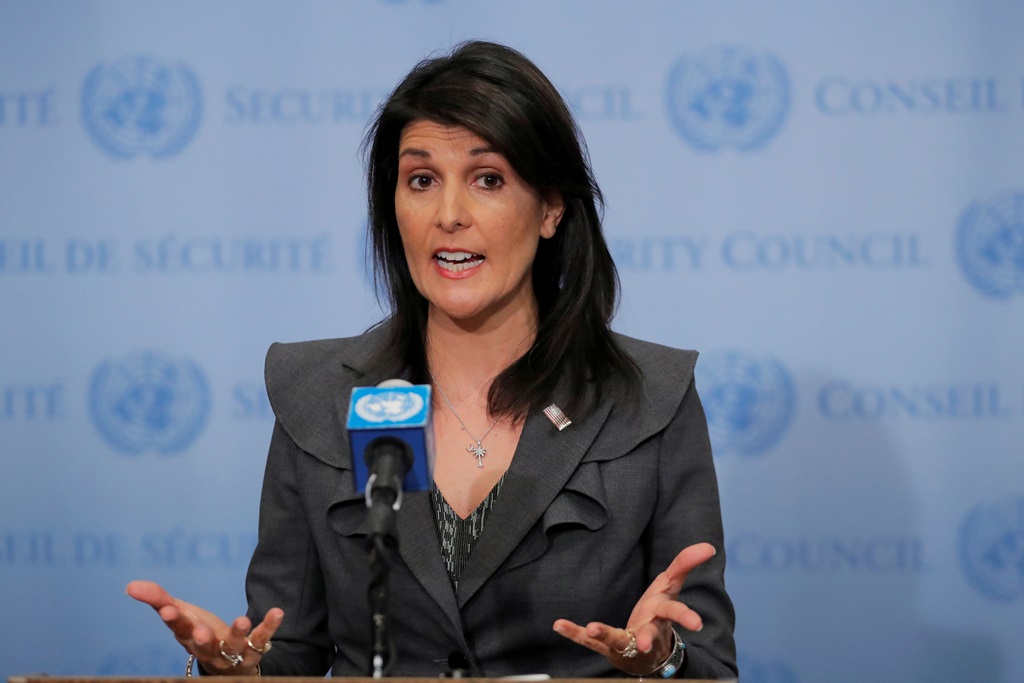 Haley: Amerika je spremna da ponovo napadne Siriju ako budu ludi da nas testiraju