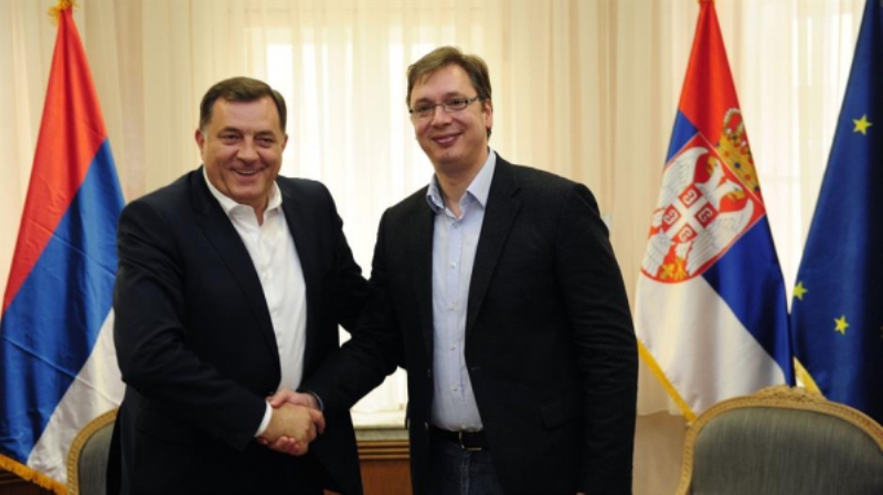 Sutra sastanak Vučića i Dodika u Beogradu