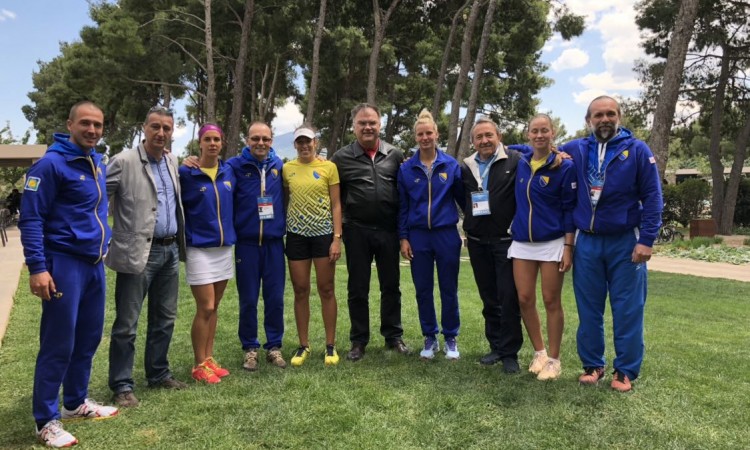 Fed Cup: Ivanić bodrio bh. teniserke u Atini