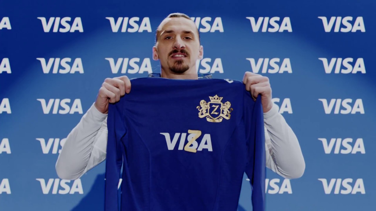 Zlatan Ibrahimović novo lice kompanije Visa