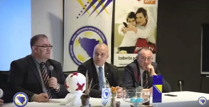 Predstavnici FK Sloboda Kemal Kurević i Zdenko Jurić zakasnili na izvlačenje parova polufinala Kup-a BiH (VIDEO)