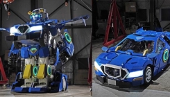 Japanski transformer za minut od automobila postaje robot (VIDEO)