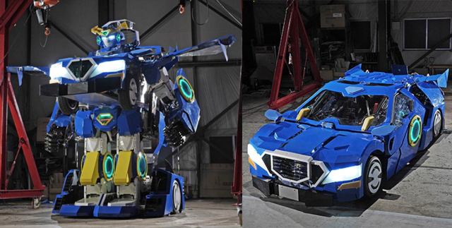 Japanski transformer za minut od automobila postaje robot (VIDEO)