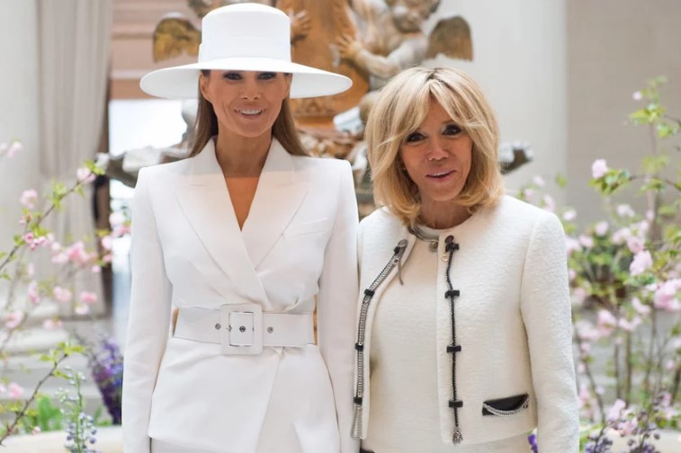 Brigitte Macron: Melania Trump u Bijeloj kući ne smije otvoriti ni prozor