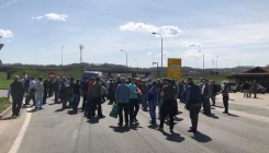 Demobilisani borci blokirali petlju Šićki Brod: Spremni smo i na radikalne poteze (FOTO)