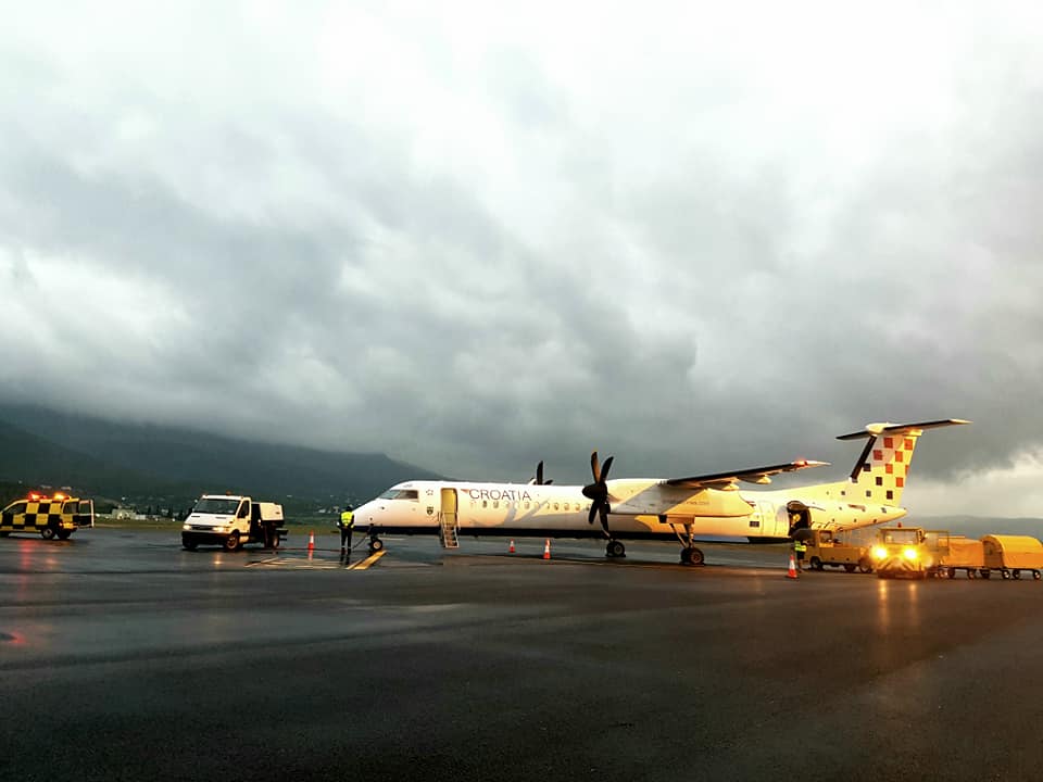 Na mostarski aerodrom sletio prvi avion Croatia Airlinesa iz Zagreba