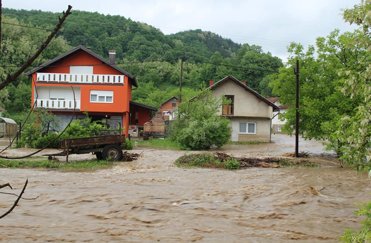 Nevrijeme napravilo probleme u Maglaju i Usori, poplavljene brojne kuće