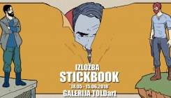 "Stickbook" u galeriji TOLDart: Zanimljiva strip djela Admira Delića pred tuzlanskom publikom