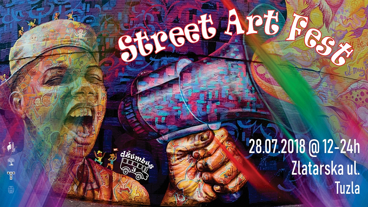 Street Art Fest u Tuzli kao dio Džumbus Festivala