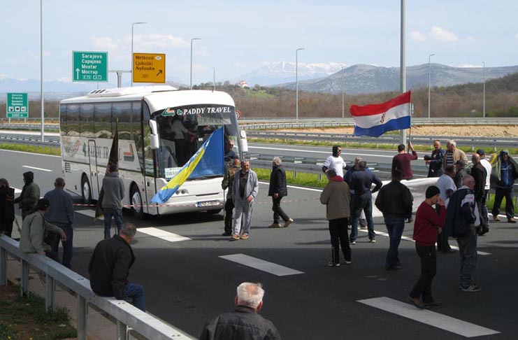 Bivši borci blokirali GP Bijača, Vladi FBiH poslali poruku: Ovako više ne može