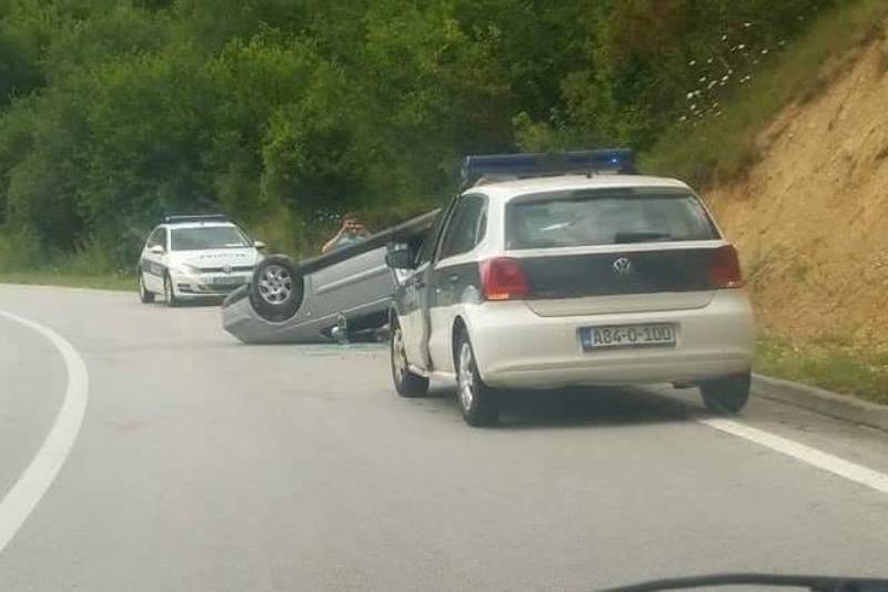 Mađar se prevrnuo s automobilom na Rostovu uslijed neprilagođene brzine