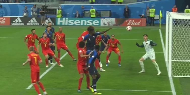 Odbrana Belgije kapitulirala: Umtiti pogodio za vodstvo Francuske (VIDEO)