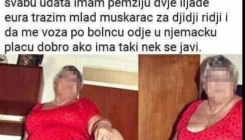 Zna šta želi: Urnebesan oglas ´devizne udovice´ nasmijava Balkan