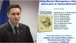 U nedjelju u Tuzli promocija knjige dr. Denisa Bećirovića "Država Bosna i Hercegovina u fokusu"