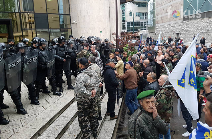 Za danas najavljeni masovni protesti boraca u Sarajevu