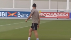 Teško za objasniti: Ronaldo na treningu demonstrirao svoj čuveni 'tomahawk' šut (VIDEO)