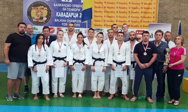 Najbolji nastup ikada: Judo tim BiH ekipni prvak Balkana