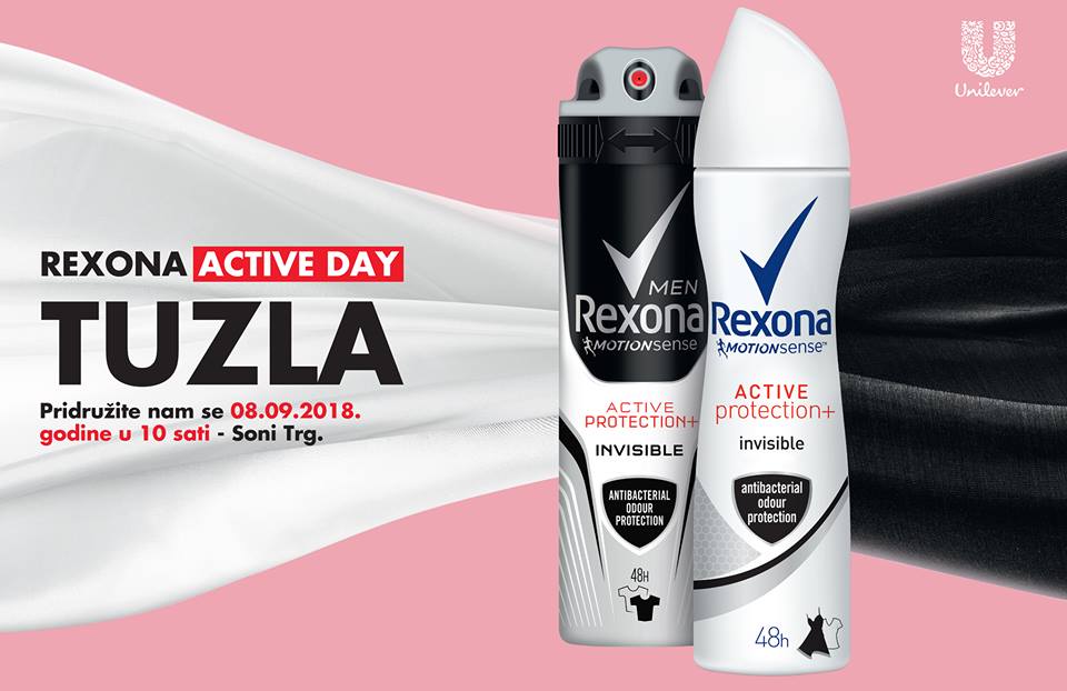 Izazov građanima Tuzle: Rexona Active Day druženje na Sonom Trgu (VIDEO)