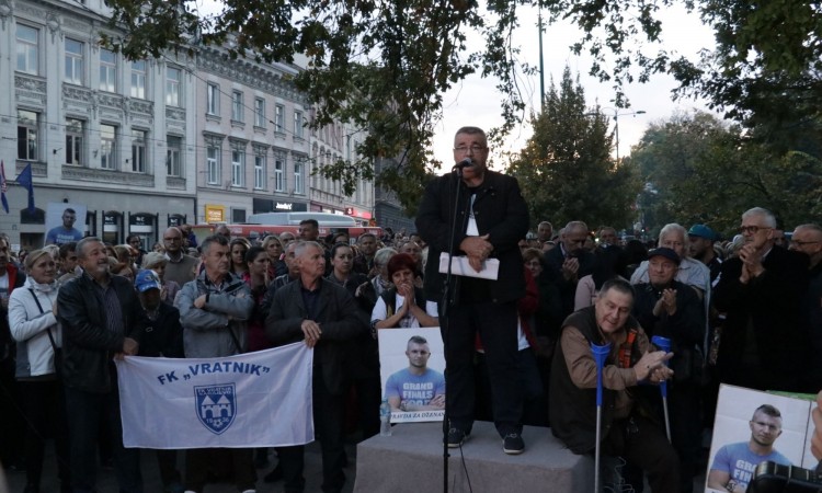 Sarajevo: Protestna šetnja Pravda za Dženana