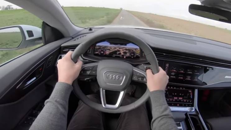 Evo kako izgleda Audi Q8 iz ugla vozača! (VIDEO)