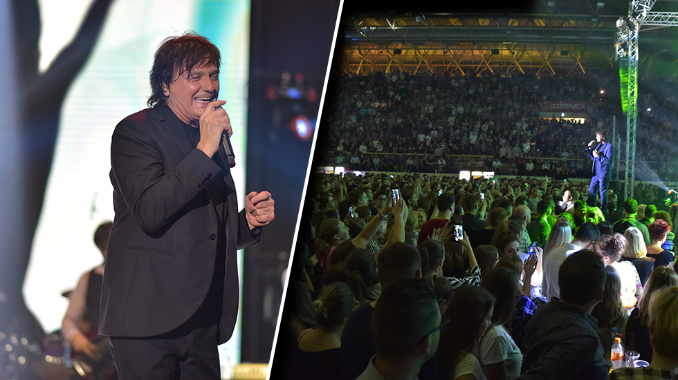 Magija u Mejdanu: Zdravko Čolić Tuzlacima poklonio koncert za pamćenje (FOTO)